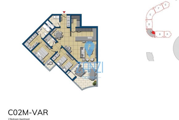 Apartment for sale in Smart City