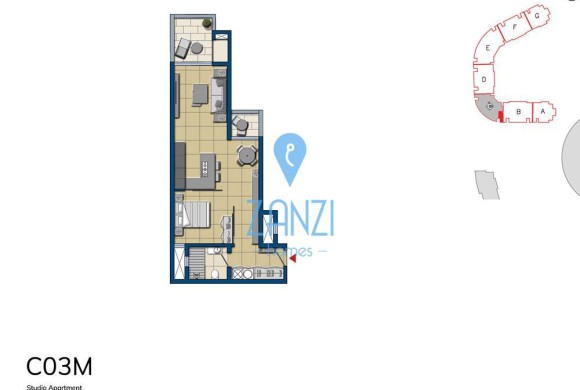 Apartment for sale in Smart City