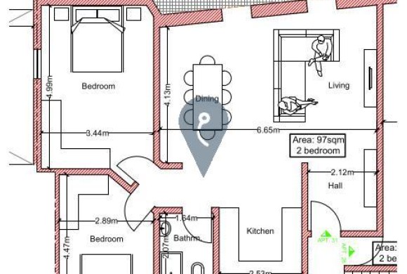 Apartment for sale in Marsalforn