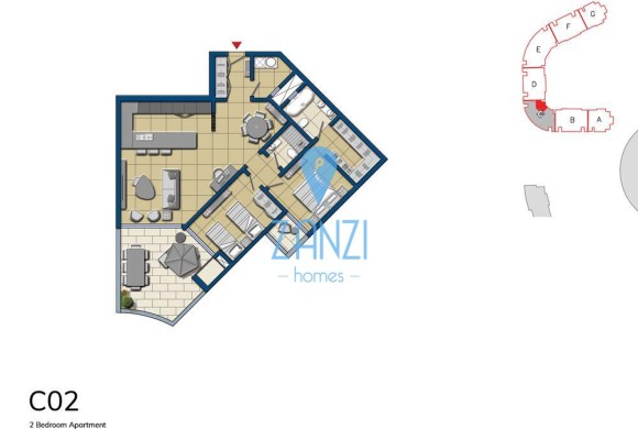 Apartment for sale in Smart City