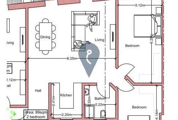 Apartment for sale in Marsalforn