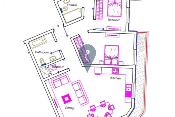 Apartment for sale in Marsaskala