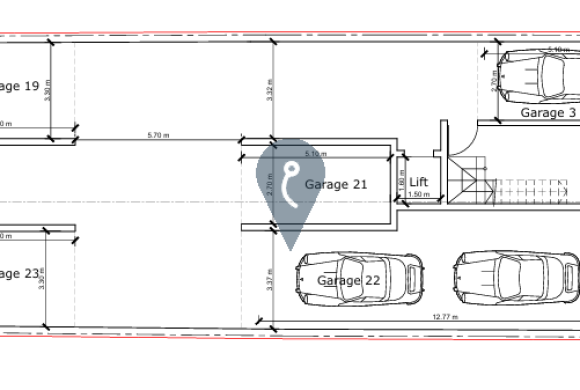 Garage / Parking Space for sale in Santa Venera