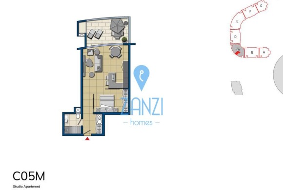 Apartment for sale in Smart City