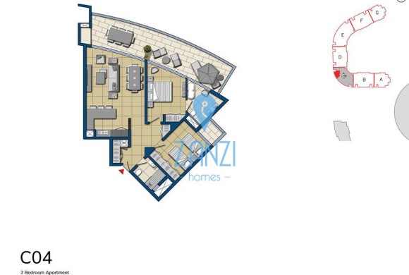 Apartment for sale in Smart City