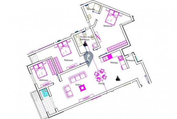 Apartment for sale in Marsaskala