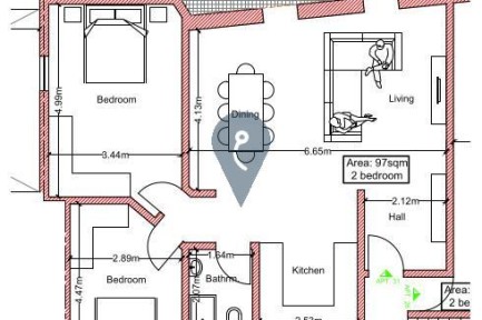 Apartment for sale in