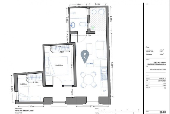 Townhouse for sale in Bormla