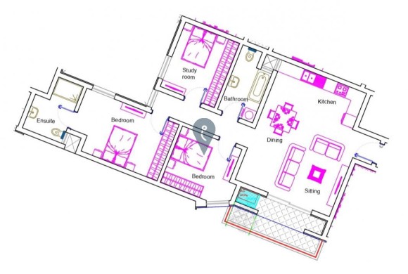 Apartment for sale in Marsaskala