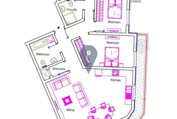 Apartment for sale in Marsaskala